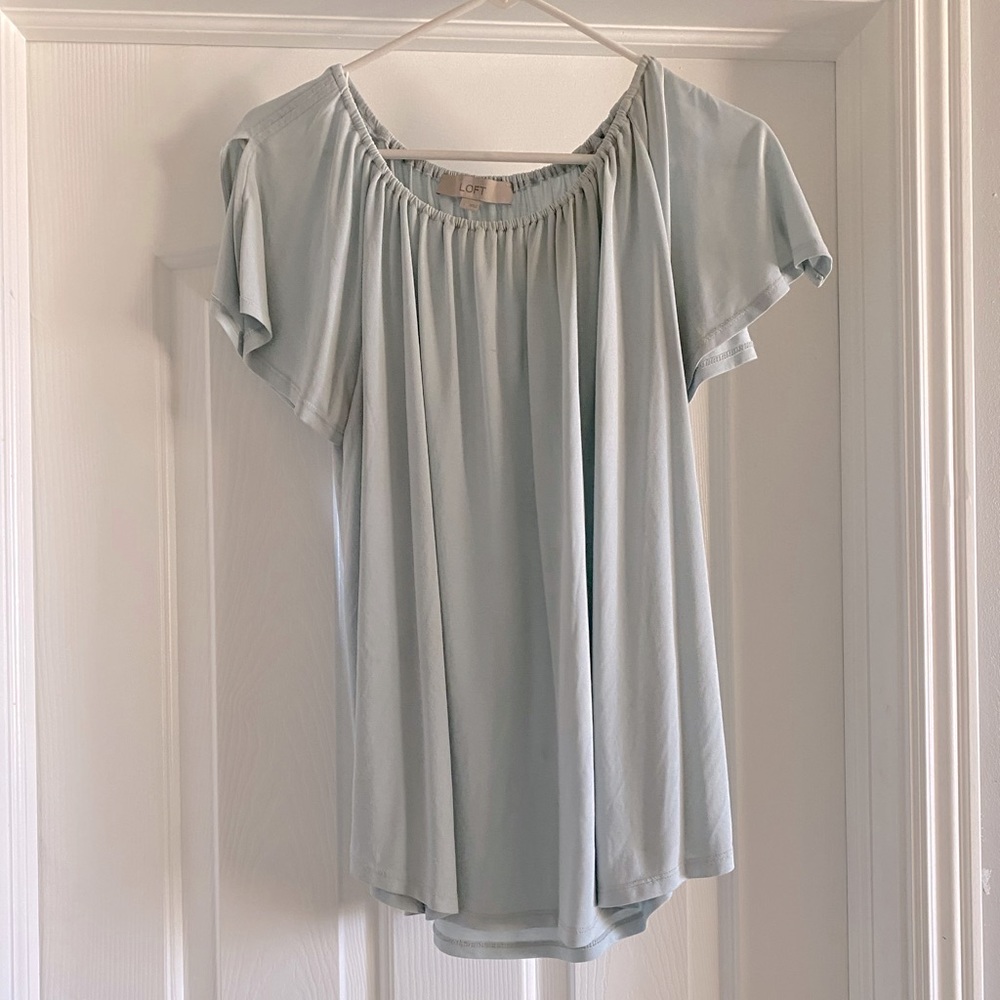 Split sleeve tee from The Loft